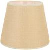 OATIPHO Paralume in Stoffa Beige per Lampada da Terra da Tavolo, Protezione Delicata Contro L'abbagliamento, Design Creativo e Semplice per Soggiorno o Camera da Letto