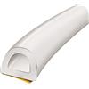 TRELLEBORG 44089821 - Guarnizione a D, 9 x 7 mm, colore: Bianco