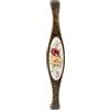 HERCHR Maniglie per Mobili Maniglie Cucina Vintage, Maniglie per Porte in Ceramica Vintage per Mobili, Bronzo Antico con Motivo Floreale in Ceramica,Maniglie per Porte Manopole per Cassetti, Guardaroba