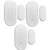 CRAKES 3X Tuya Zigbee Sensore Porta e Finestra Home Domestico Intelligente Protezione di Sicurezza APP Allarme