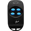 Dieffematic NOLOGO ROX-QC4 Telecomando Copiatore Autoapprendimento per Frequenze Quarzate - Codice Fisso, 4 Tasti, 433,92 MHz, Nero