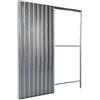 ALLINOX Controtelaio Per Porte Scorrevoli Anta Unica In Acciaio ZINCATO Per Intonaco Sistema Porta a Scomparsa Telaio Salvaspazio Muratura Da Interno MADE IN ITALY (1000x2100x95)