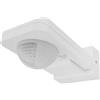 Ledvion - Sensore di movimento da soffitto Bianco 360° Con Interruttore Crepuscolare Portata di 20M, IP65