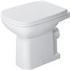 Duravit D-Code WC au sol Compact, chasse deau plate, 350x480x385mm, 2109090000, 2109090000, Colorazione: Bianco lucido