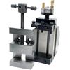 ZAPTON Mini scivolo verticale 90 x 50 mm con morsa in acciaio da 50 mm - fresatura istantanea per piccoli torni da banco morsa