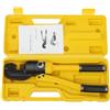 MINRS Tagliabulloni idraulico a 8 toni, taglierino idraulico Rebar 4-16 mm, taglierino idraulico Rebar tagliabordi in acciaio con cassetta degli attrezzi