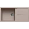 ELLECI LGU48043 | Lavello da incasso GRANITEK UNICO 480 | Colore : Tortora