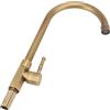 Tomotato Rubinetto per Lavabo da Bagno, Miscelatore Monocomando in Ottone Anticato, Rubinetto a Prova di Spruzzi per Lavabo, Bagno, Lavandino
