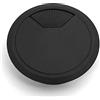 SOTECH 20 Pezzi SO-TECH® Passacavo Guida Cavo Plastica Ø 80 mm nero