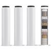 LUXCAELY Filtri di ricambio compatibili con Cobbe filtri di ricambio per soffione doccia portatile rimuovono il cloro filtri addolcitore d'acqua 4 PCS
