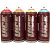 KLAMOTTEN STORE VICE PoP SHoCK - Set di 4 bombolette spray per graffiti, con elevata opacità, 4 x 400 ml, ad alta pressione