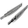 EVOTRADE Guide Scorrevoli H45 a Sfere con Apertura Premi e Apri Push - Binari Cassetto con Estrazione Totale - Portata 50Kg (400 mm)