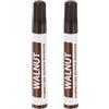 QUARKZMAN Pennarelli Per Riparare Mobili In Legno, 2 Pz Stick Di Riparazione Colore Noce, Pennarelli Ad Inchiostro Per Graffi, Pavimenti In Legno, Tavoli, Armadi, Falegnami, Coperture