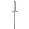 FAR RIVETTI A FIORE (GRAF) IN ALLUMINIO/ACCIAIO DISPONIBILI IN VARIE MISURE, Dimensioni (mm) d x L 4 x 12, Quantità 500 PZ