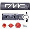 Dieffematic Gruppo Sblocco S418 FAAC - Ricambio Originale per Automazione Cancello - Copertura 63003356