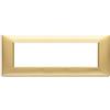 Vimar Serie piatto - Placca 7 Modulo Oro Opaco
