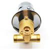 elpruperif Filettatura/Intubazione in Ottone Massiccio Miscelatore per Acqua Calda e Fredda Rubinetto Doccia Deviatore 2/3/4/5 Vie Diviso Due Pezzi, Cartuccia Ceramica (Deviatore Filettata -3 Uscita)