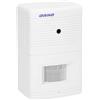 ORNO MA-701 Allarme Casa Wireless Rilevatore di Movimento con Ssegnaletica e Allarme Ding-Dong Portata 4-5m Alimentato a Batterie