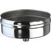FORTUNATO Tappo Raccolta Condensa Acciaio Inox Per Ispezione Manutenzione Efficienza Sistema Canna Fumaria Chiusura Sicura (Ø 150 mm)