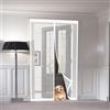 STGAO Zanzariera Magnetica 80 x 225 cm Zanzariera Magnetica per Porte Anti Zanzare Mosche Insetti Rete Fine Tenda, Bianco