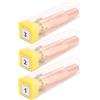 Spacnana Punte di Taglio per Gas Naturale Propano 3 Pezzi 0,9 Mm 1,2 Mm 1,5 Mm Punte per Cannello Taglio con Ugello per Torcia a Gas Isobarico
