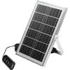 Autilyshop Caricatore monocristallino a pannello solare da 5 V 8 W con 4 porte USB e staffa regolabile per campeggio all'aperto, escursionismo, viaggi, per telefoni cellulari, power bank, luci