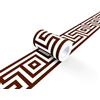 VisitRyl Bordi per Carta da Parati Adesivi marrone B1005 10cm X 500cm Design Decorativo