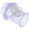 jojofuny Valvola Di Ritegno in Pvc Trasparente Valvola Di Non Ritorno Per Scaldabagno Per Camper Per Tubi Dell'acqua in Pvc Per Trasferimento Di Liquidi