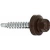 KLIMAS Wkret-Met, 200 viti da trapano 4,8 x 70 mm per superfici in legno RAL8017 - Cioccolato marrone