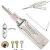 Shibeikadi Master Key Decoder, kit di decodifica per chiavi master in acciaio inossidabile, strumenti multiuso per manutenzione e riparazione (Ss002 Pro)