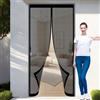 CHBIN Zanzariera Magnetica Porta Zanzariera 93 x 175 cm, Anti-Zanzare, Anti-Insetti, Rete Ultra-Fine, Installazione Facile, per Porta per Finestra Balcone, Nero