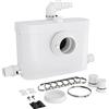 Wiltec XPOtool Stazione di sollevamento acque nere 3/1 450W con trituratore WC e attacco frontale