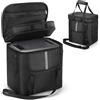 AZURAOKEY Case di trasporto Compatibile con Bluetti Power Power Station AC180 Case Due strato Borsa di conservazione a due strati con spalla e maniglia for cavo di ricarica e accessori