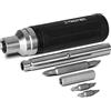 TROTEC 1 cacciavite a cricchetto 9 in 1, nero, normale