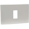 nextradeitalia 20PZ PLACCA COPRIFRUTTI VENUS MARLANVIL RESINA AVORIO POSTI 1 MM 115X80