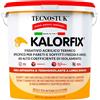Eurocali Kalorfix Tecnostuk lt.1 Fissativo Isolante Termico per Muri Interni ed Esterni Made in Italy - Resina Acrilica in Emulsione con Microsfere di Vetro per Isolare