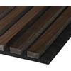 Fibrotech PANNELLO ACUSTICO IN LEGNO MDF E FIBRA DI POLIESTERE BASIC 2440x605x22mm (ROVERE FUME')