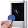 Sonew Lettore RFID Esterno Wiegand Impermeabile Gestione accesso porta Smart Card Controllo accessi porta Pannello di controllo accessi per casa e ufficio, per sistemi d'allarme(CIRCUITO INTEGRATO)