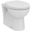 senza SANITARI IDEAL STANDARD EUROVIT | W330401 DOLOMITE VASO A TERRA SCARICO A PAVIMENTO QUARZO