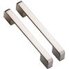 zhijiaqian456 2 unità Maniglie per armadietti in acciaio inossidabile Manopole per porte Maniglia per mobili con vite per cassetti Mobili per mobili da cucina Decorazioni per la casa (320mm)