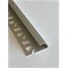 MED BUILDING SOLUTIONS MED Profili pavimenti e rivestimenti, profilo jolly ad angolo, Acciaio inox, Alluminio e Plastica (ALLUMINIO SATINATO H 8)