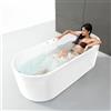 SPALINA UKIO WHITE Bulle - Vasca freestanding idromassaggio L 175 x l 75 cm, by SPALINA