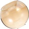 GALPADA Abat Jour in Vetro a Sfera Trasparente per Lampada a Sospensione Base E27, Paralume di Ricambio Moderno per Illuminazione e Decorazione di Interni