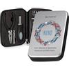 Maverton Kit di Attrezzi Compatto, Personalizzazione Stampata a Colori | Mini, Cassetta Attrezzi, Tascabile, Dimensioni 16 x 11 cm, regalo uomo, Attrezzi