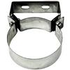 MBM Fascetta murale canna fumaria DN 250 tubo acciaio inox 316