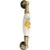 Aexit Manopola maniglia per maniglioni di ricambio per porte in porcellana di bronzo stampa fiori ID: 427255