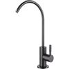 YWJFSA Rubinetto Lavabo Cucina Osmosi Rubinetto Per La Purificazione Dell'Acqua Rubinetti Per Lavello Cucina Acciaio Inossidabile 14,Grigio