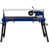 T-Mech Tagliapiastrelle Professionale Elettrico Taglia Piastrelle Raffreddato ad Acqua Girevole ad Angolo 45° per Lato con 2 lame Diamantate Motore Induzione 1400W 1200mm