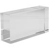 Fuchs Design Mattonelle in vetro Crystal Collection Pure lucidato, circa 20x10x5 cm
