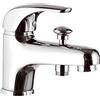 Remer - Rubinetto lavabo/Vasca con deviatore Integrato - Serie Project